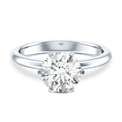 Rosec Jewels-3 Carat IGI Certified Lab Grown Diamond Round Engagement Ring