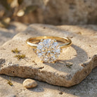 4 Carat Lab Created Diamond Solitaire Engagement Ring with IGI Certificate Lab - ( E-VS1 ) - Rosec Jewels