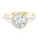 Rosec Jewels-3 Carat IGI Certified Lab Grown Diamond Engagement Ring