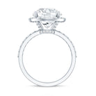 Rosec Jewels-4 Carat Lab Grown Diamond Cocktail Engagement Ring with IGI Certificate