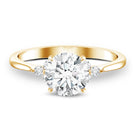 2 Carat Lab Grown Diamond Solitaire Engagement Ring for Women Lab - ( EF-VS ) - Rosec Jewels