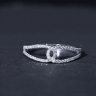 Certified Real Diamond Anniversary Ring for Women Natural - ( HI-SI ) - Rosec Jewels