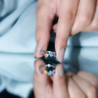 Natural Multi Gemstone Promise Ring for Women AAA - Rosec Jewels