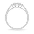 Vintage Inspired Diamond Halo Engagement Ring In Illusion Setting Natural - ( HI-SI ) - Rosec Jewels