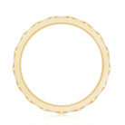 Diamond Band Ring in Surface Prong Set Natural - ( HI-SI ) - Rosec Jewels