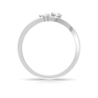 Natural Diamond 3 Stone Proposal Ring for Valentines Natural - ( HI-SI ) - Rosec Jewels