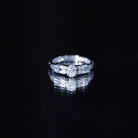 Natural Oval Cut Diamond Solitaire Engagement Ring Natural - ( HI-SI ) - Rosec Jewels