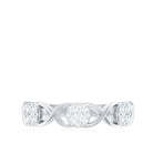 Rosec Jewels-Natural Diamond Infinity Band Ring with Certificate