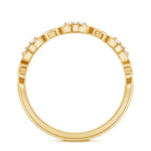 Rosec Jewels-Natural Diamond Infinity Band Ring with Certificate