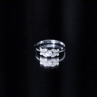 Round Cut Diamond Nature Engagement Ring Natural - ( HI-SI ) - Rosec Jewels