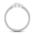 1.75 CT Octagon Cut Zircon Vintage Engagement Ring in Gold Zircon - ( AAAA ) - Quality - Rosec Jewels