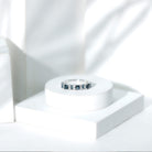 Baguette and Princess Cut London Blue Topaz Half Eternity Ring with Moissanite AAA - Rosec Jewels