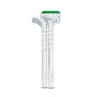 Genuine Emerald Cut Emerald Diamond Bridal Ring Set of 2 AAA - Rosec Jewels