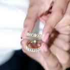 Natural Marquise Diamond Half Eternity Wedding Band Natural - ( HI-SI ) - Rosec Jewels