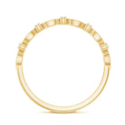 Designer Diamond Half Eternity Ring for Valentines Natural - ( HI-SI ) - Rosec Jewels