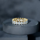 Rosec Jewels-Lab Grown Diamond Teardrop Wedding Band