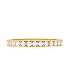 Bar Set Moissanite Half Eternity Band For Women D-VS1 - Rosec Jewels