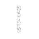 Oval and Marquise Cut Moissanite Stackable Eternity Ring D-VS1 - Rosec Jewels