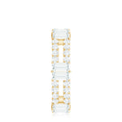 Unique Moissanite Eternity Wedding Band Ring D-VS1 - Rosec Jewels