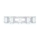 Moissanite Baguette Wedding Band with Certificate D-VS1 - Rosec Jewels
