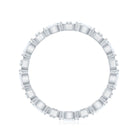 Certified Moissanite Contemporary Eternity Ring D-VS1 - Rosec Jewels