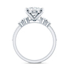 IGI Certified 3 Carat Oval Lab Grown Diamond Marriage Ring Set for Women Lab - ( EF-VS ) - Rosec Jewels