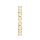 Real Diamond Eternity Ring in Bezel Setting Natural - ( HI-SI ) - Rosec Jewels