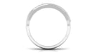 Certified Natural Diamond Mens Wedding Band with Black Enamel Natural - ( HI-SI ) - Rosec Jewels