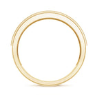 Rosec Jewels-Lab Grown Diamond Half Eternity Mens Wedding Band