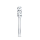 Rosec Jewels-Real Diamond Half Eternity Infinity Ring