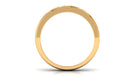 Rosec Jewels-Natural Diamond Mens Wedding Band with Black Enamel