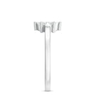 Natural Diamond Promise Ring in Illusion Setting Natural - ( HI-SI ) - Rosec Jewels