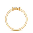Natural Diamond Promise Ring in Illusion Setting Natural - ( HI-SI ) - Rosec Jewels