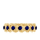 Rosec Jewels-Natural Blue Sapphire Infinity Band For Anniversary