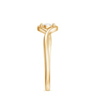 Certified Real Diamond Minimal Promise Ring for Women Natural - ( HI-SI ) - Rosec Jewels