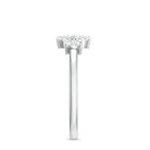 Natural Diamond Cluster Promise Ring for Women Natural - ( HI-SI ) - Rosec Jewels