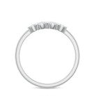 Natural Diamond Cluster Promise Ring for Women Natural - ( HI-SI ) - Rosec Jewels