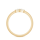Certified Real Diamond Heart Promise Ring Natural - ( HI-SI ) - Rosec Jewels