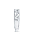 Vintage Looking Diamond Band Ring for Women Natural - ( HI-SI ) - Rosec Jewels