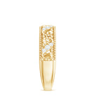 Vintage Looking Diamond Band Ring for Women Natural - ( HI-SI ) - Rosec Jewels