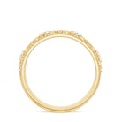 Vintage Looking Diamond Band Ring for Women Natural - ( HI-SI ) - Rosec Jewels