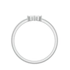 Rosec Jewels-Miracle Plate Diamond Flower Ring with Certificate