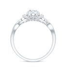 Rosec Jewels-Lab Grown Diamond 6X8 MM Oval Engagement Ring For Women