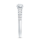 Rosec Jewels-Lab Grown Diamond Classic Engagement Ring With Side Stones