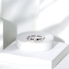 Rosec Jewels-Lab Grown Diamond 5 MM Solitaire Band Ring