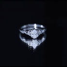 Lab Grown Diamond 5X7 MM Teardrop Solitaire Engagement Ring Lab - ( EF-VS ) - Rosec Jewels