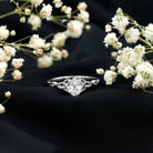 Lab Grown Diamond 5X7 MM Teardrop Solitaire Engagement Ring Lab - ( EF-VS ) - Rosec Jewels