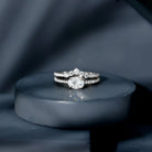 Certified 5X7 MM Lab Grown Diamond Engagement Ring Enhancer Lab - ( EF-VS ) - Rosec Jewels