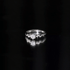 Certified Lab Grown Diamond Minimalist Promise Ring Lab - ( EF-VS ) - Rosec Jewels