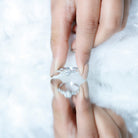 Bezel Set Lab Grown Diamond Heart Shaped Engagement Ring Lab - ( EF-VS ) - Rosec Jewels